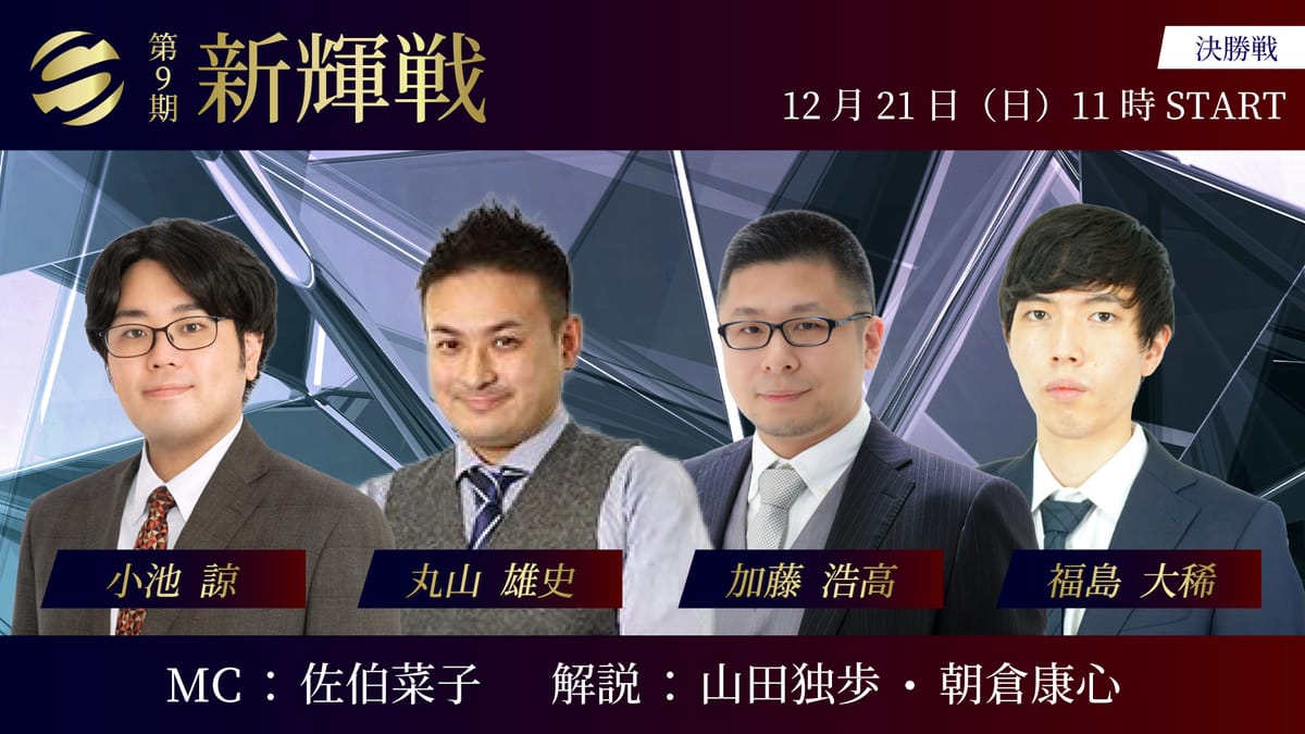 【最高位戦日本プロ麻雀協会】第9期新輝戦、優勝は加藤浩高選手‼